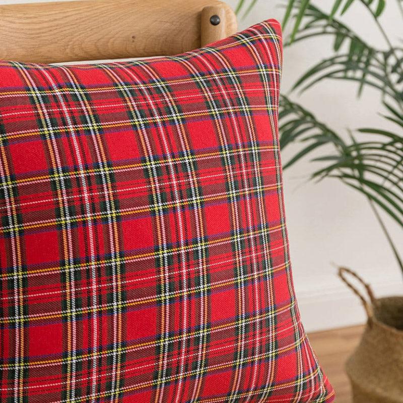 Buy Beu Checkered Woven Cushion Cover Cushion Covers from Vaaree