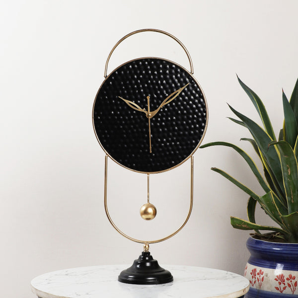 Buy Rectoval Gama Table Clock Table Clock from Vaaree