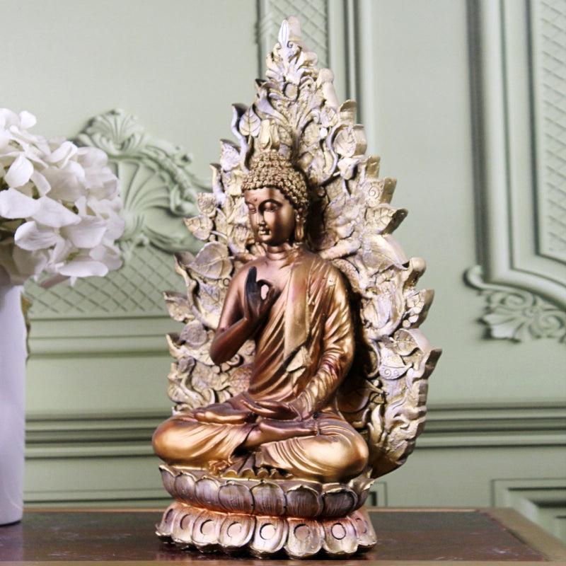 Buy Revered Buddha Showpiece Showpieces from Vaaree