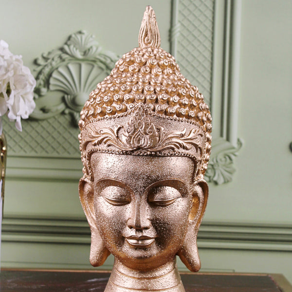 Thathagat Buddha Showpiece - Gold