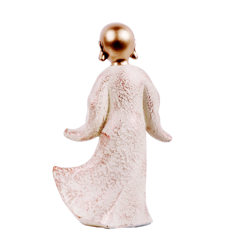 Buy Ethereal Little Monk Showpiece - Brown Showpieces from Vaaree