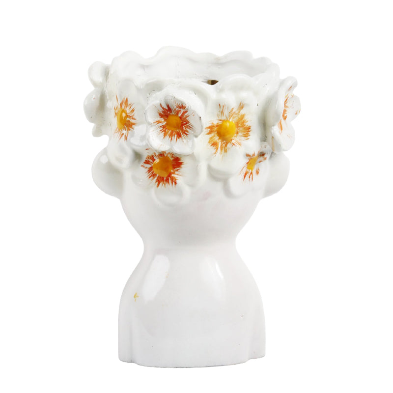 Vase - Visage Spring Vase - White