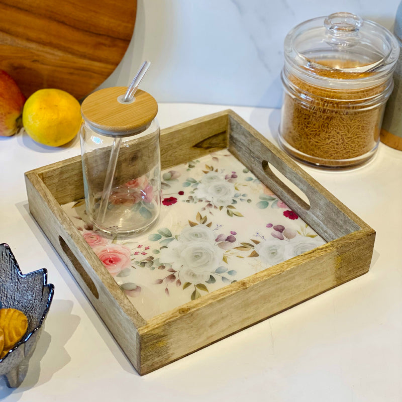 Serving Tray - Pastel Magma Mangowood Tray