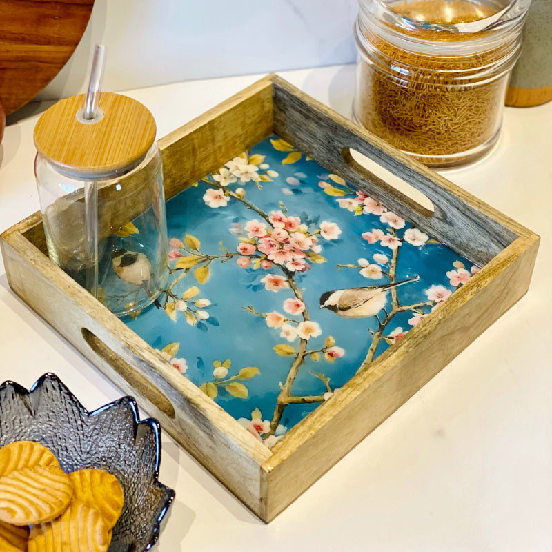 Serving Tray - Petuna Garden Mangowood Tray