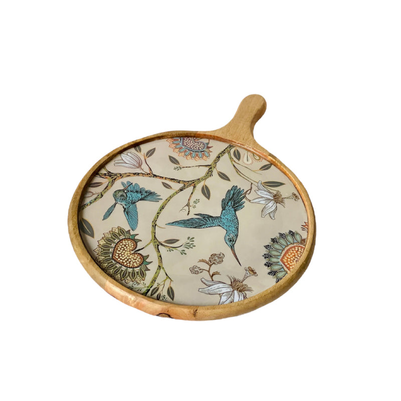 Buy Nector Garden Mangowood Platter Platter from Vaaree