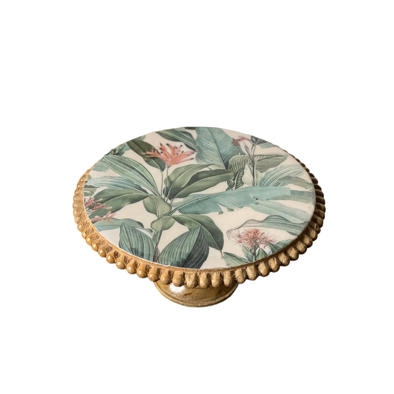 Buy Tiger Lily Mangowood Cake Stand Cake Stand from Vaaree