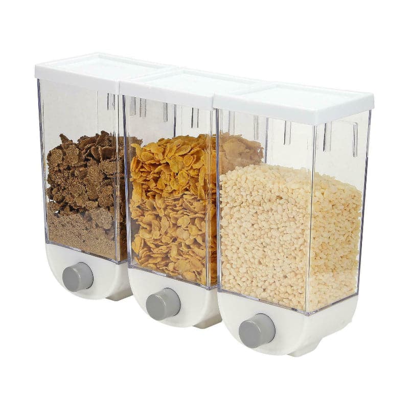 Buy Smarto Cereal Dispenser (1500 ML) - White Container from Vaaree