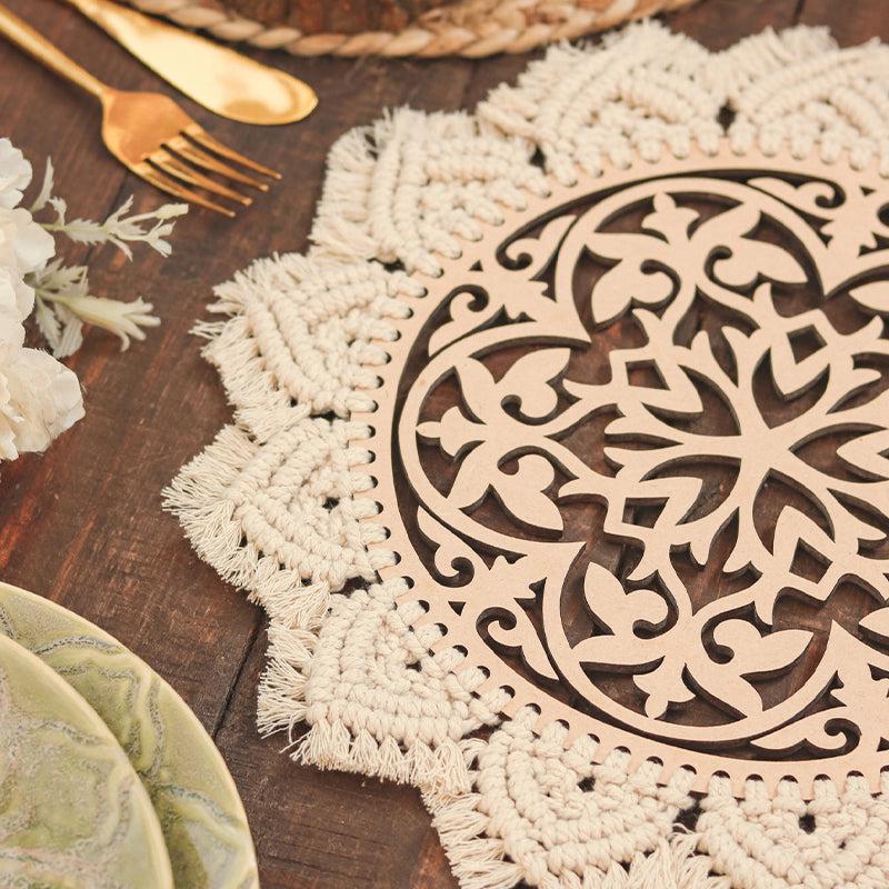 Buy Boho Artsy Handcrafted Placemat Table Mats from Vaaree