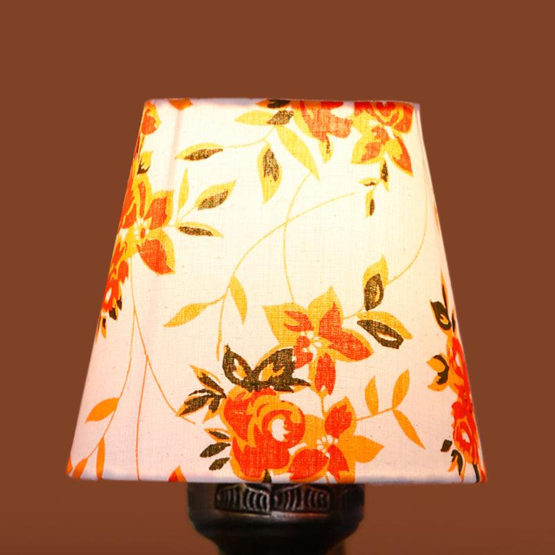 Buy Magda Masique Ibis Flora Conical Wall Lamp - Yellow Wall Lamp from Vaaree