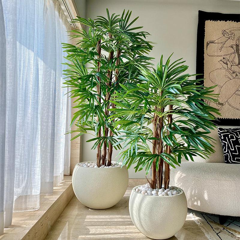 Buy Faux Rhapis Palm Tree - 4 Feet Artificial Plants from Vaaree