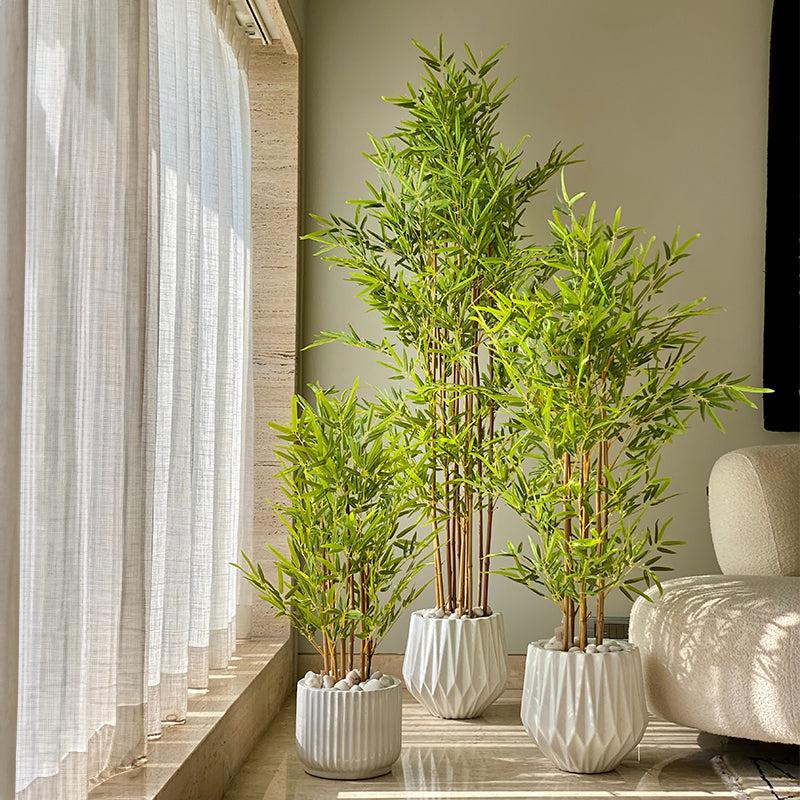 Buy Faux Japanese Bamboo Tree - 6 Feet Artificial Plants from Vaaree