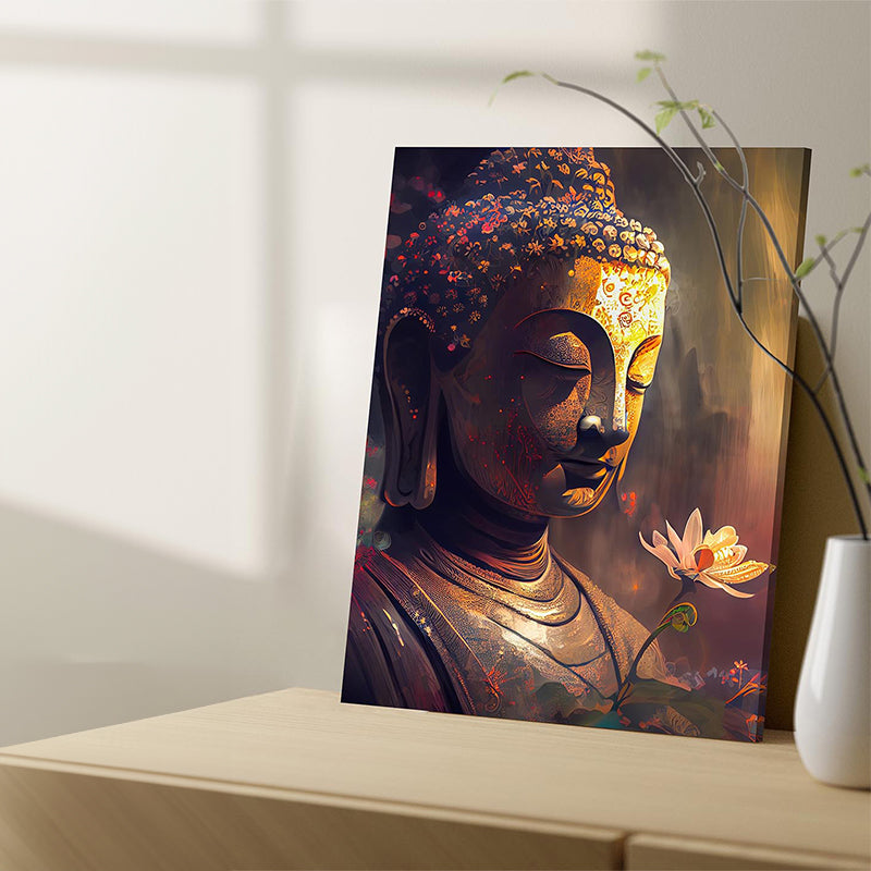 Wall Art & Paintings - Buddha In Serenity Wall Painting