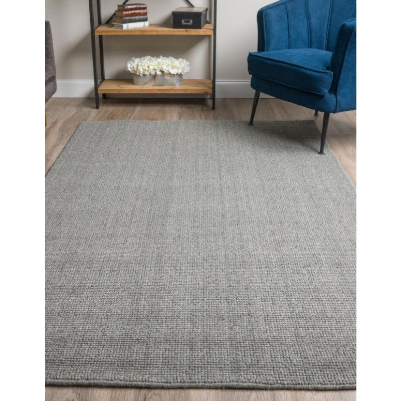 Buy Handloom Legacy Rug - Grey Rugs from Vaaree