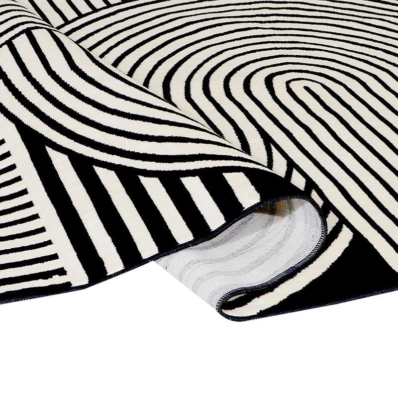 Buy Icaria Anti Skid Rug - Black Rugs from Vaaree