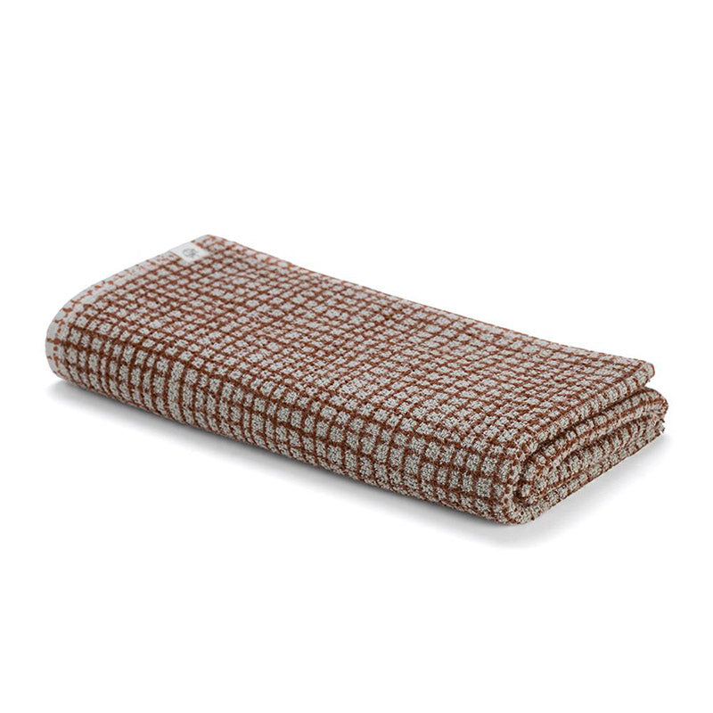 Buy Madras Terry Cotton Bath Towel - Brown Bath Towels from Vaaree