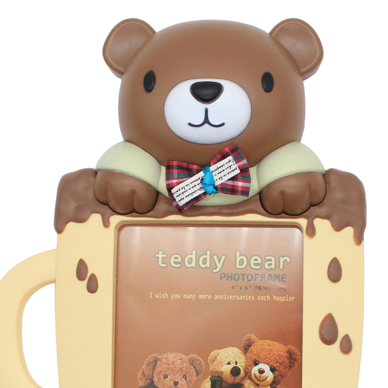 Buy Teddy Sip Kids Photo Frame - Brown Photo Frames from Vaaree