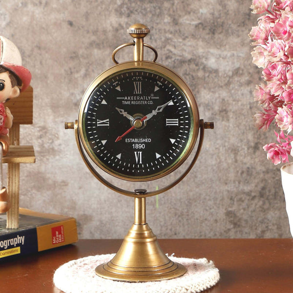 Table Clock - Argoma Antique Table Clock