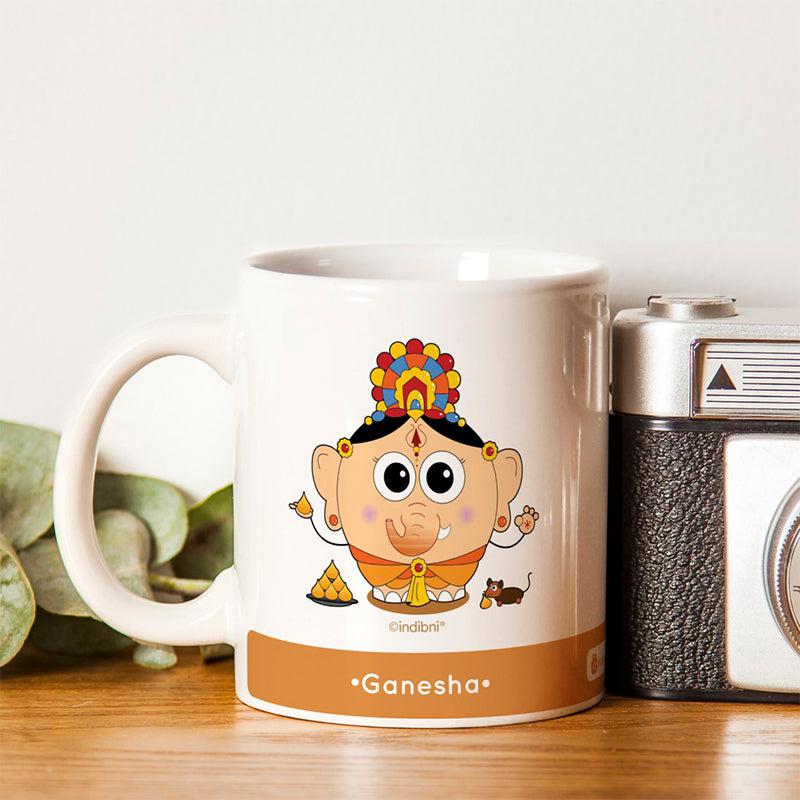 Buy Whimse Cute Buddha Mug - 300 ML Mug from Vaaree