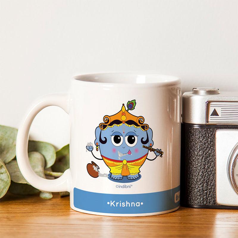 Buy Whimsy Cute Krishna Mug - 300 ML Mug from Vaaree