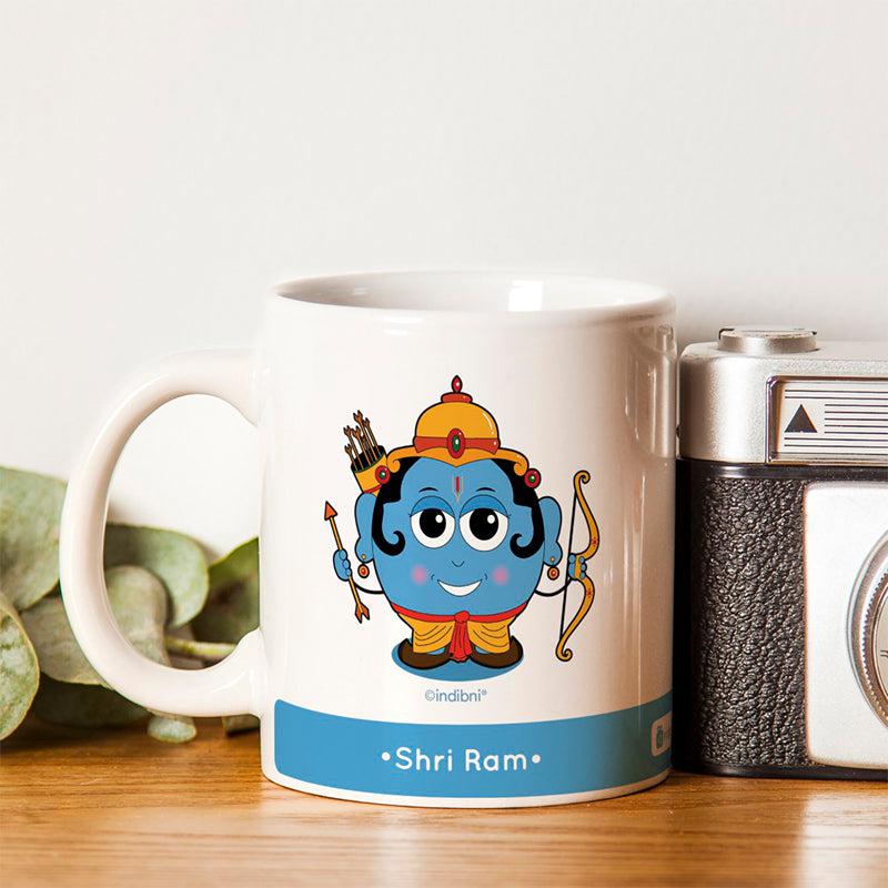 Buy Whimsy Cute Sri Ram Mug - 300 ML Mug from Vaaree