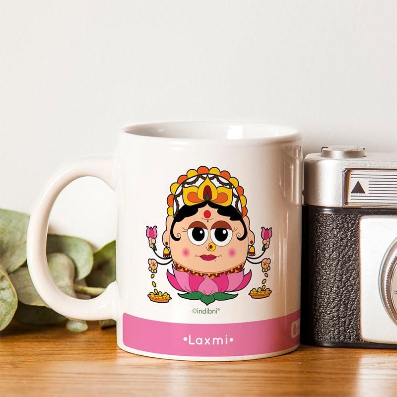 Buy Whimsy Cute Laxmi Mug - 300 ML Mug from Vaaree