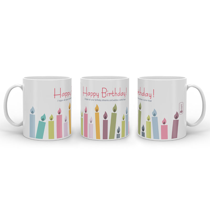 Buy Happy Birthday Cherish Mug - 300 ML Mug from Vaaree