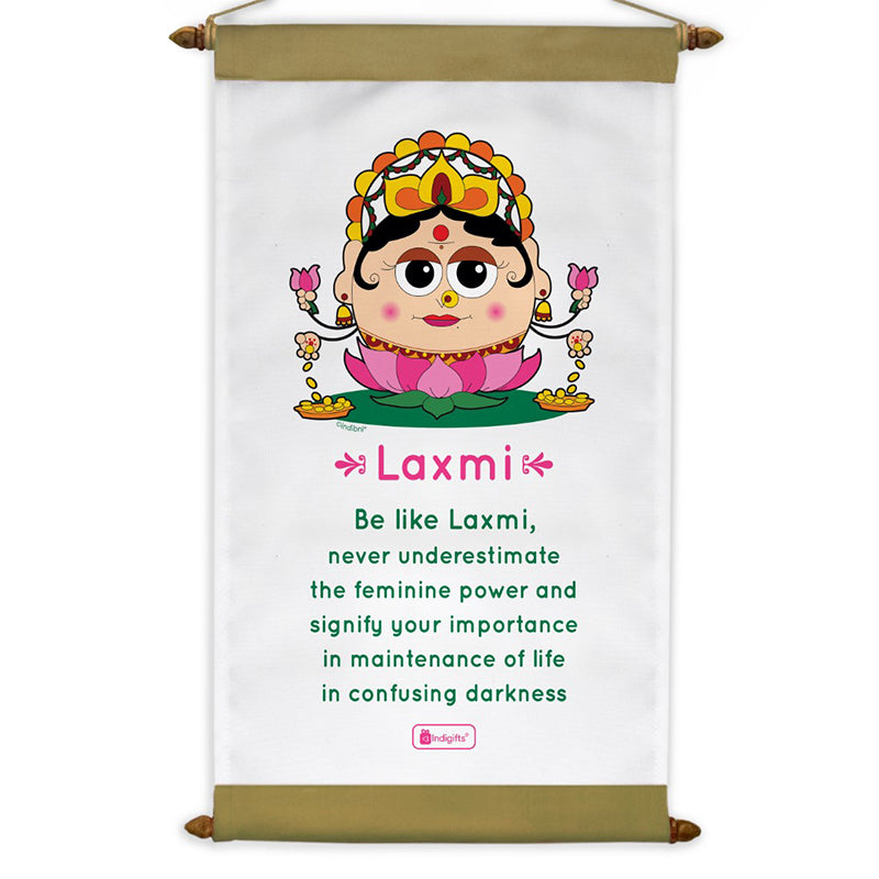 Buy Whimsy Cute Laxmi Motivational Wall Accent Wall Accents from Vaaree