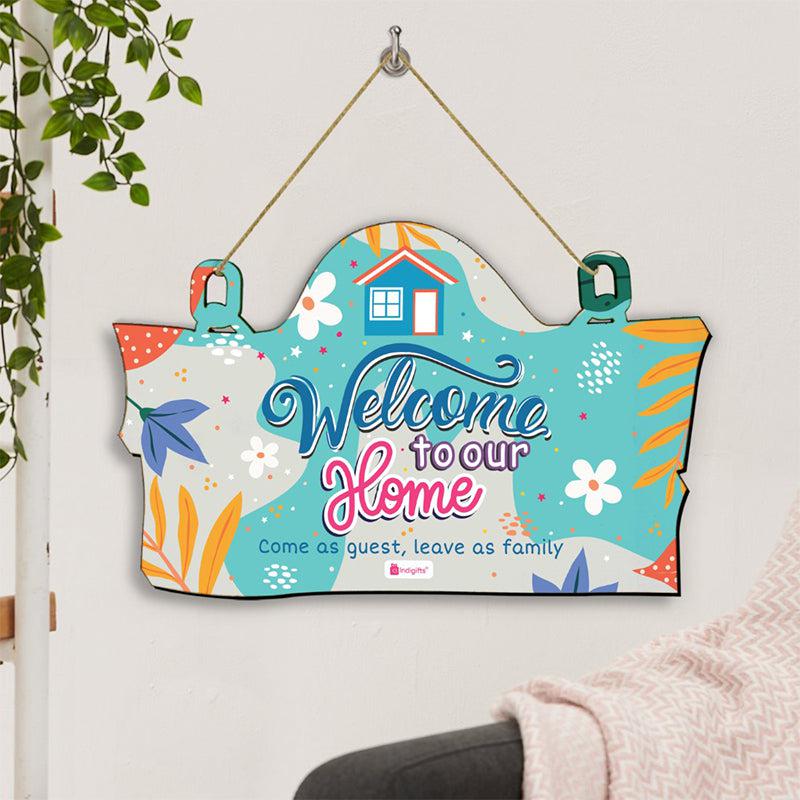 Buy Welcome To Home Wall Accent Wall Accents from Vaaree