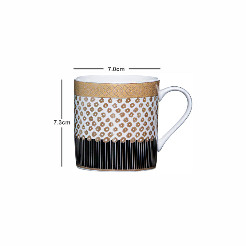 Buy Giselle Charm Mug (210 ML) - Set Of Six Mug & Tea Cup from Vaaree