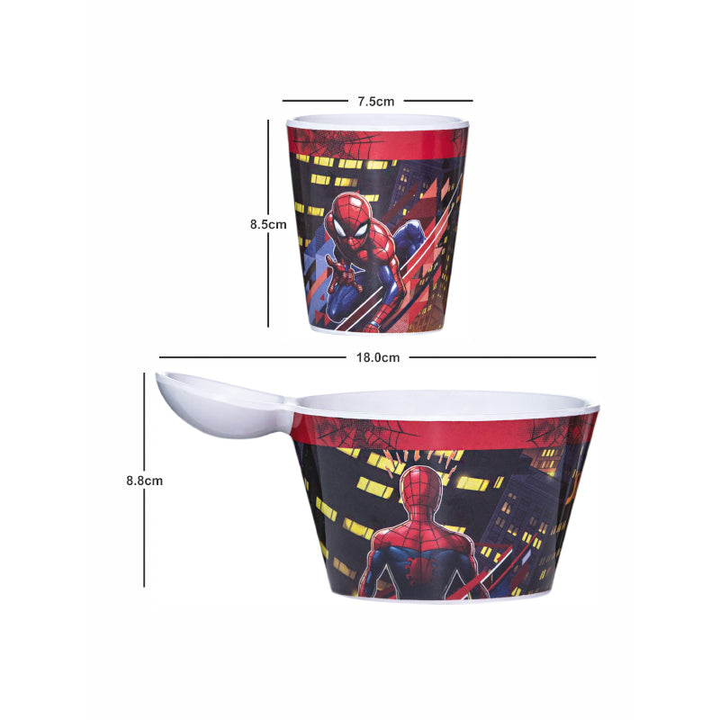 Buy Spidey Kids Dining Set - Two Piece Set Kids Dinner Set from Vaaree