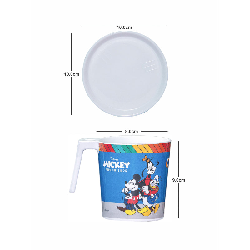Mug & Tea Cup - Mickey And Friends Kids Mug (320 ML) - Set Of Four