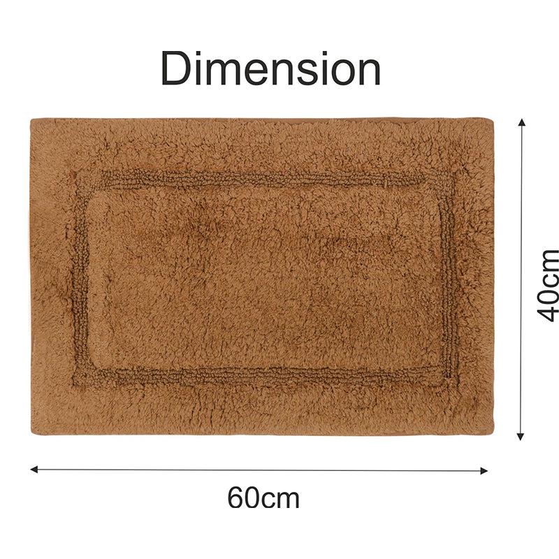 Buy Regent Anti Skid Bath Mat - Coffee Brown Bath Mats from Vaaree