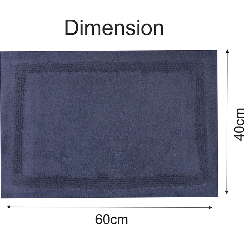 Buy Regent Anti Skid Bath Mat - Blue Bath Mats from Vaaree