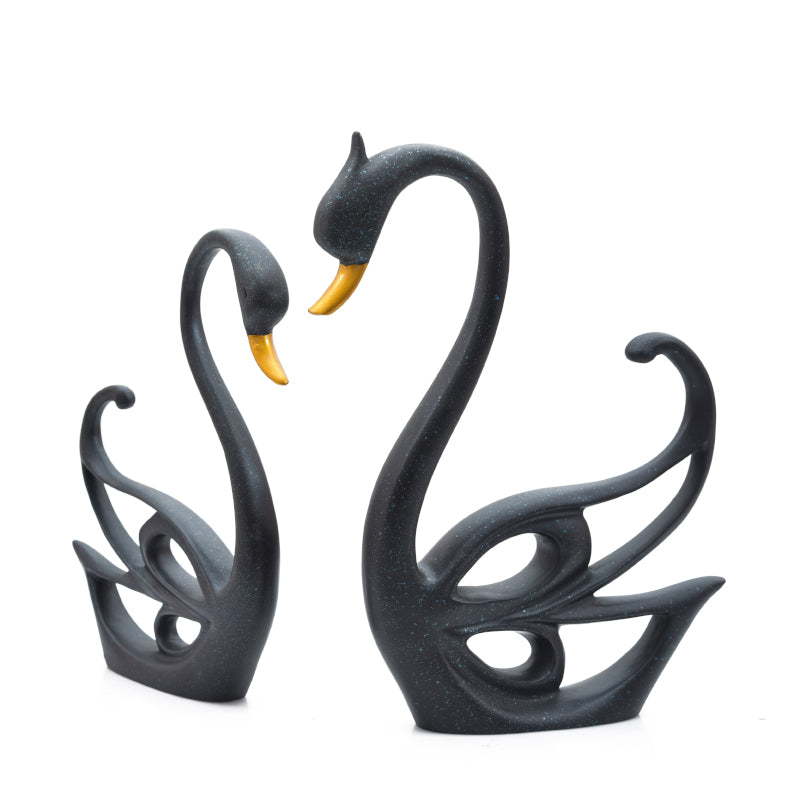 Buy Swan Match Showpiece - Set Of Two Showpieces from Vaaree