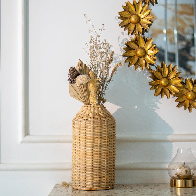 Buy Imsha Rattan Vase Vase from Vaaree