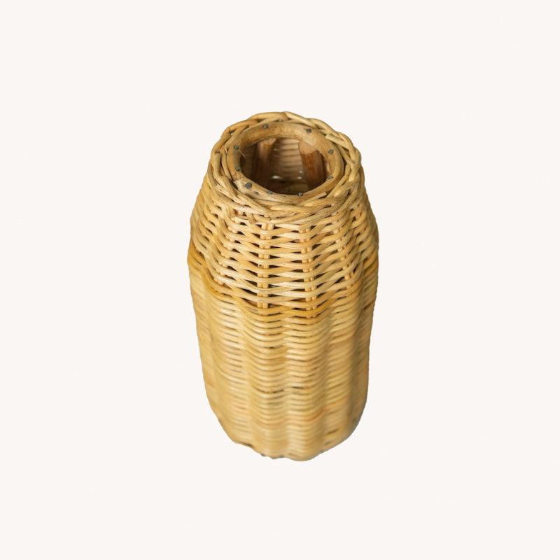 Buy Arca Rattan Floor Vase Floor Vase from Vaaree