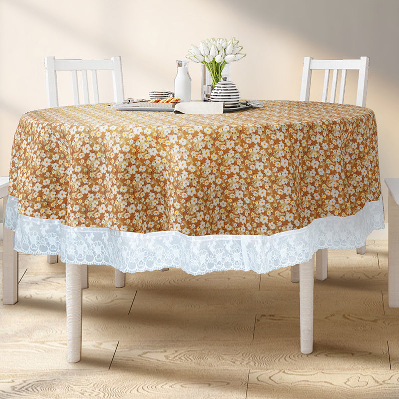 Table Cover - Nuka Round Floral Tabel Cloth - Four Seater