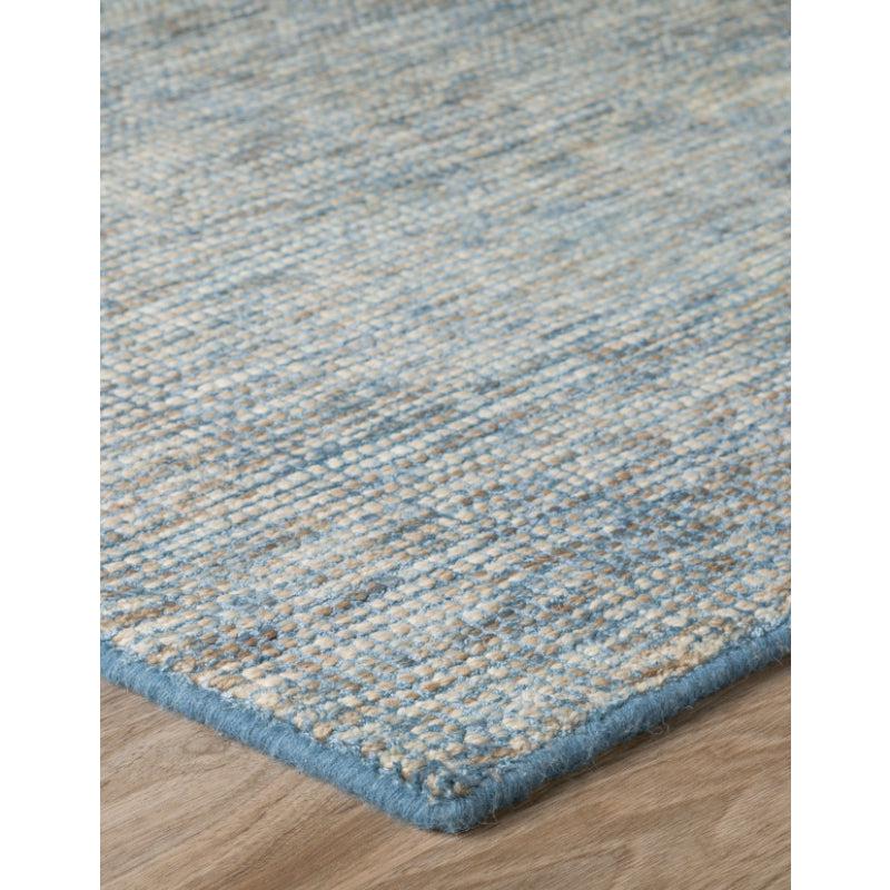 Buy Thread Tale Hand Woven Rug - Denim Blue Rugs from Vaaree