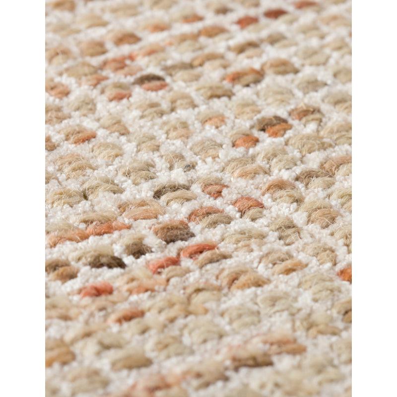 Buy Thread Tale Hand Woven Rug - Cream & Brown Rugs from Vaaree