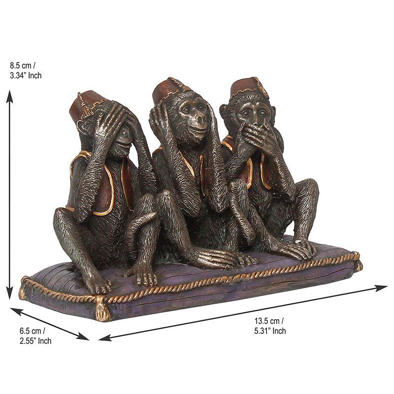 Buy Monkey Tro Showpiece Showpieces from Vaaree