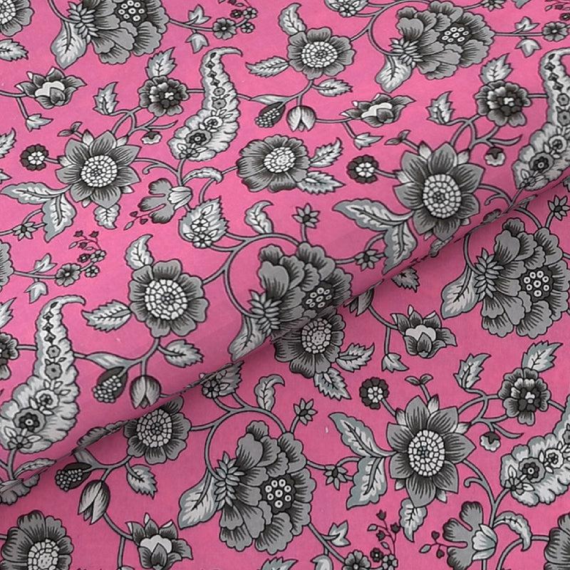 Buy Gazer Floral Bedsheet - Pink Bedsheets from Vaaree