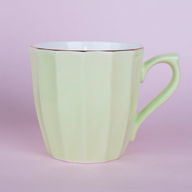 Mug & Tea Cup - Ereva Mint Mug (200 ML) - Set Of Six