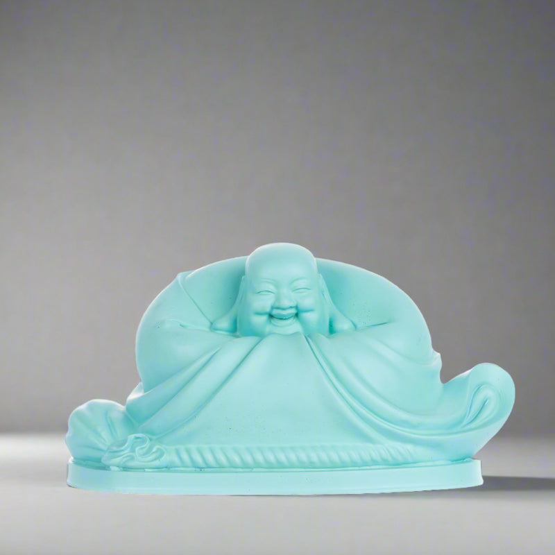 Buy Budai Laughing Buddha - Cyan Showpiece from Vaaree