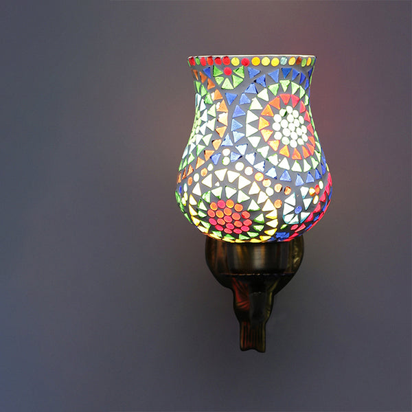 Buy Mandala Love Gleam Mosaic Wall Lamp Wall Lamp from Vaaree