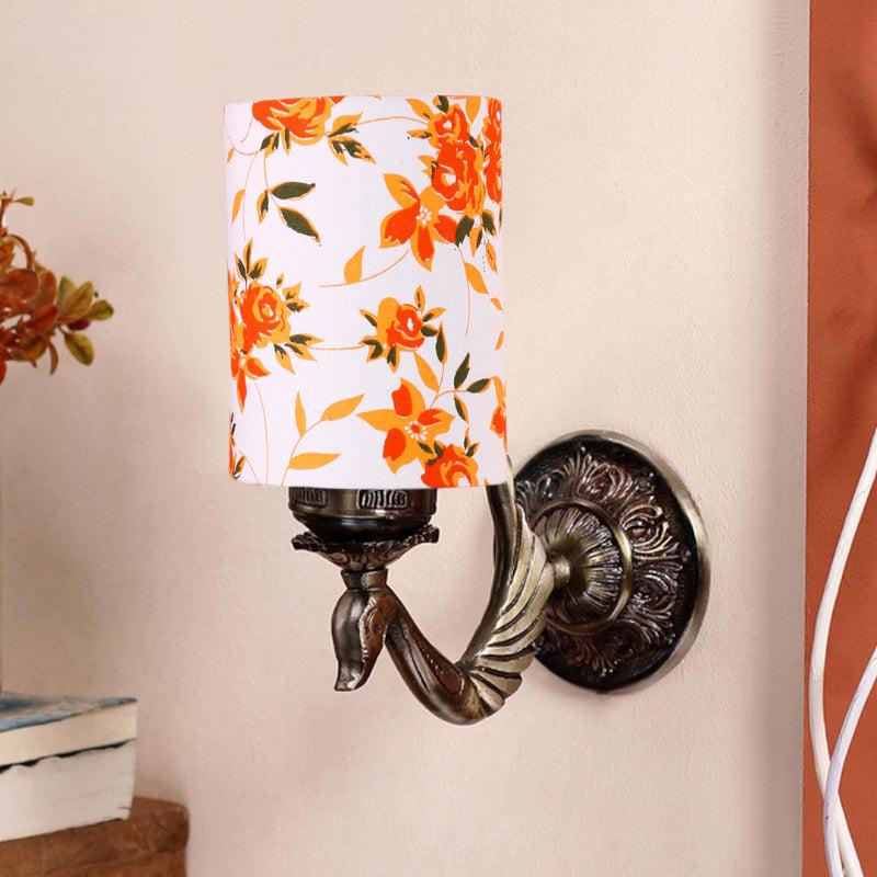 Buy Amro Retro Ibis Flora Cylindrical Wall Lamp Wall Lamp from Vaaree