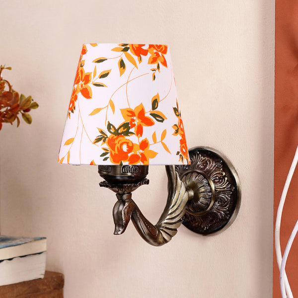 Wall Lamp - Amro Retro Ibis Flora Conical Wall Lamp