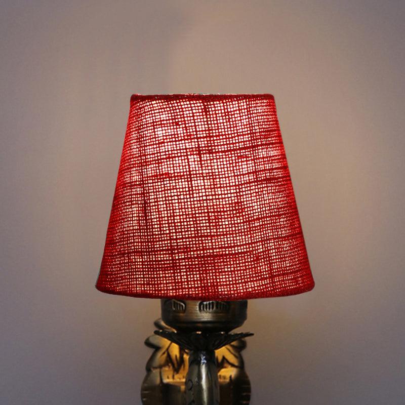 Wall Lamp - Ziada Stiva Conical Wall Lamp - Maroon