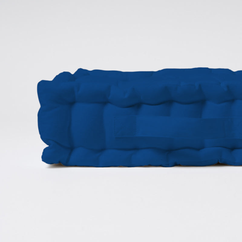 Buy Marlon Floor Cushion (Classic Blue) - Set Of Two Floor Cushions from Vaaree