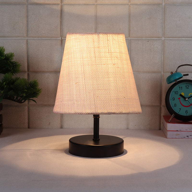 Table Lamp - Otravo Table Lamp With Jute Shade - White