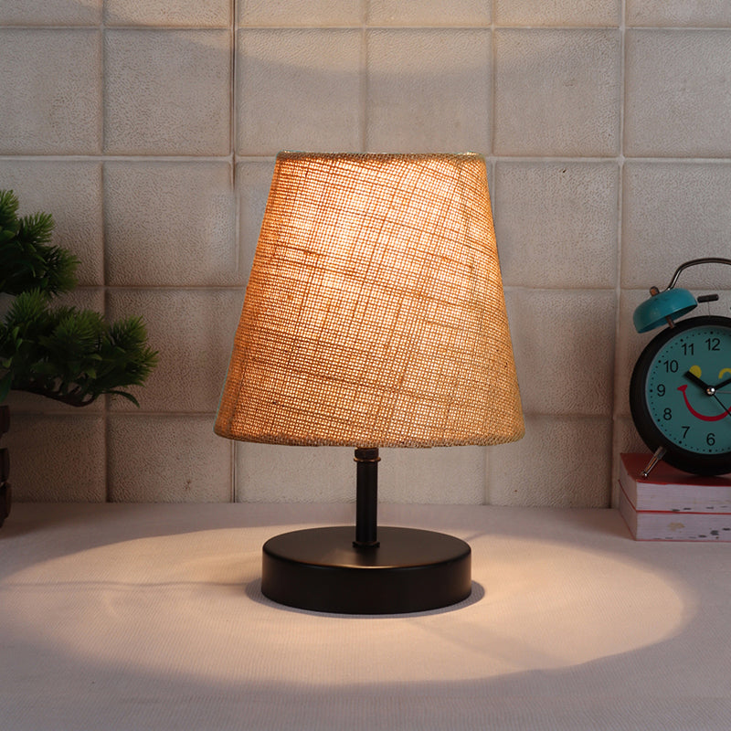 Table Lamp - Otravo Table Lamp With Jute Shade - Beige